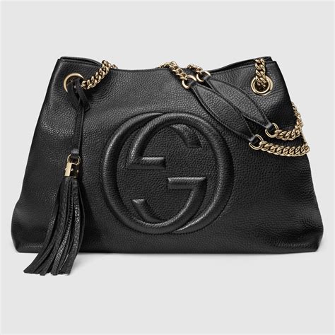 gucci soho medium patent leather shoulder bag|Gucci soho small leather bag.